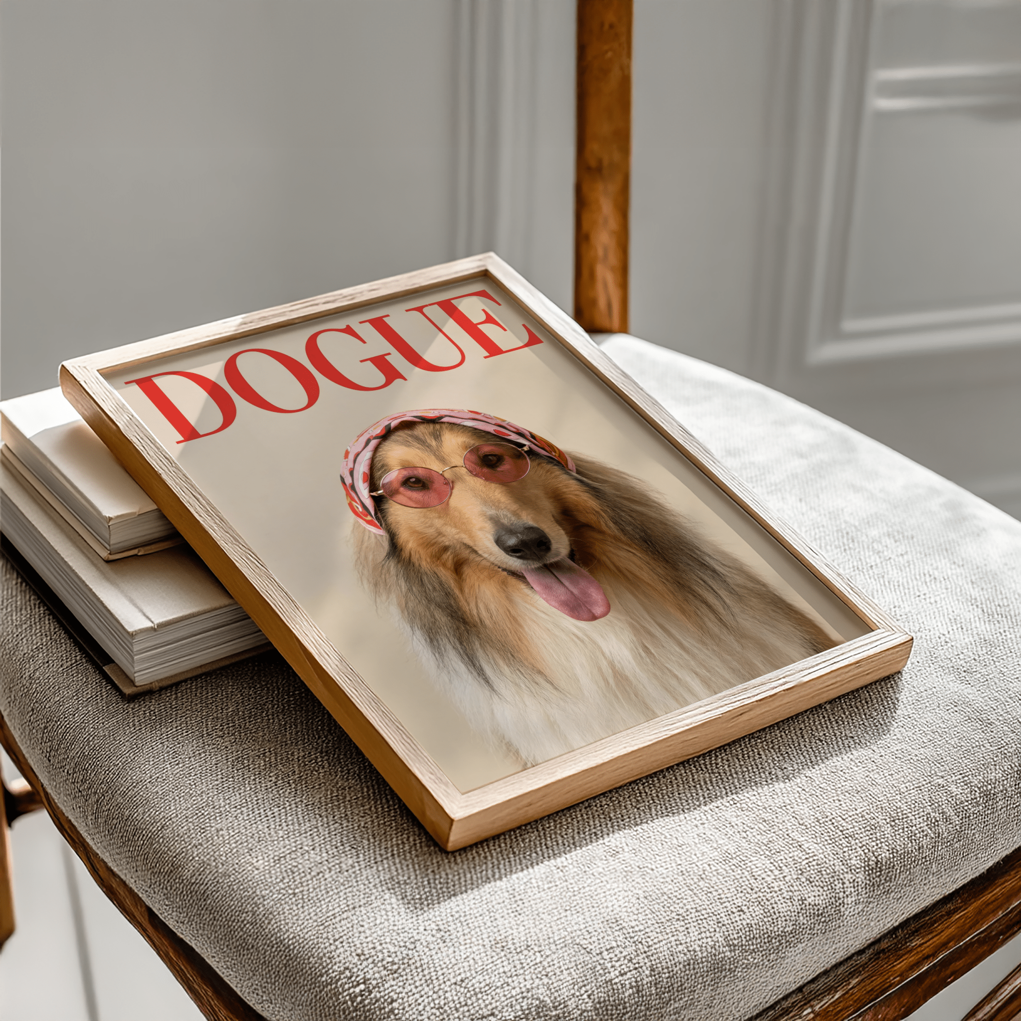 Affiche Dogue Collie