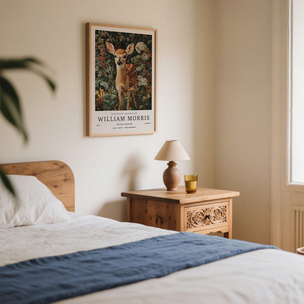 Impression artistique botanique « Forêt » pour une pièce dédiée au jardin ou une décoration de style naturel.