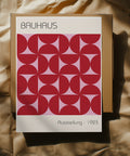 Œuvres d'art Bauhaus rouges pour décorer les murs de votre salon ou de votre bureau