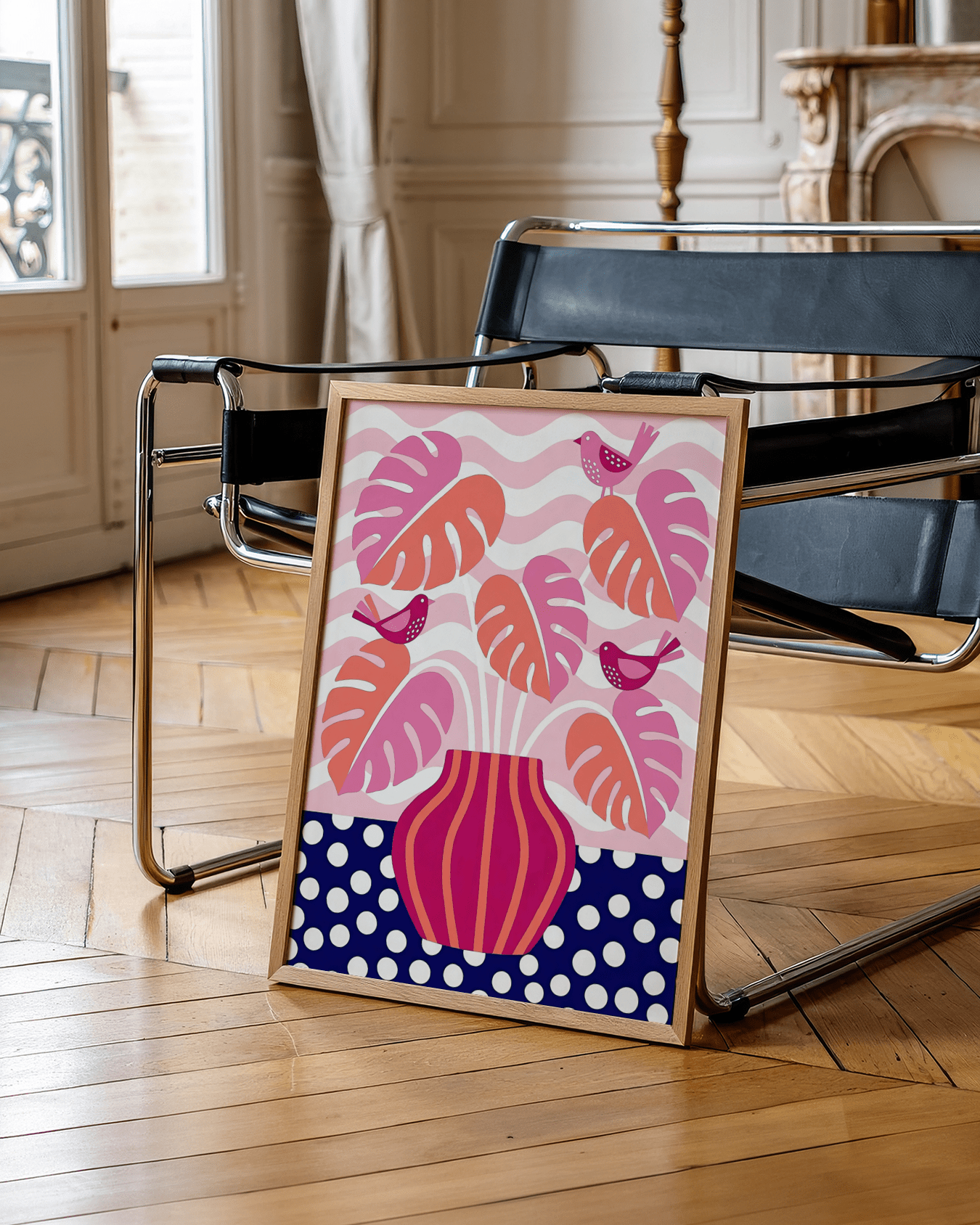 Affiche de plantes tropicales