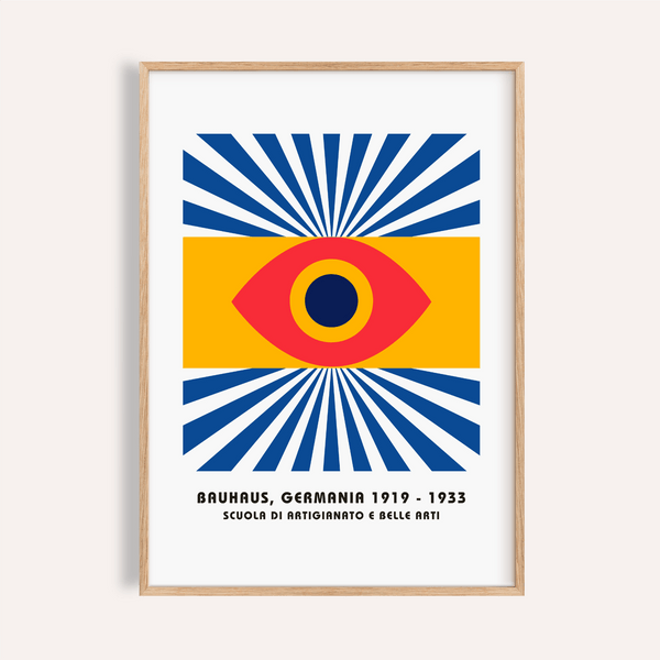 Affiche Bauhaus Eye