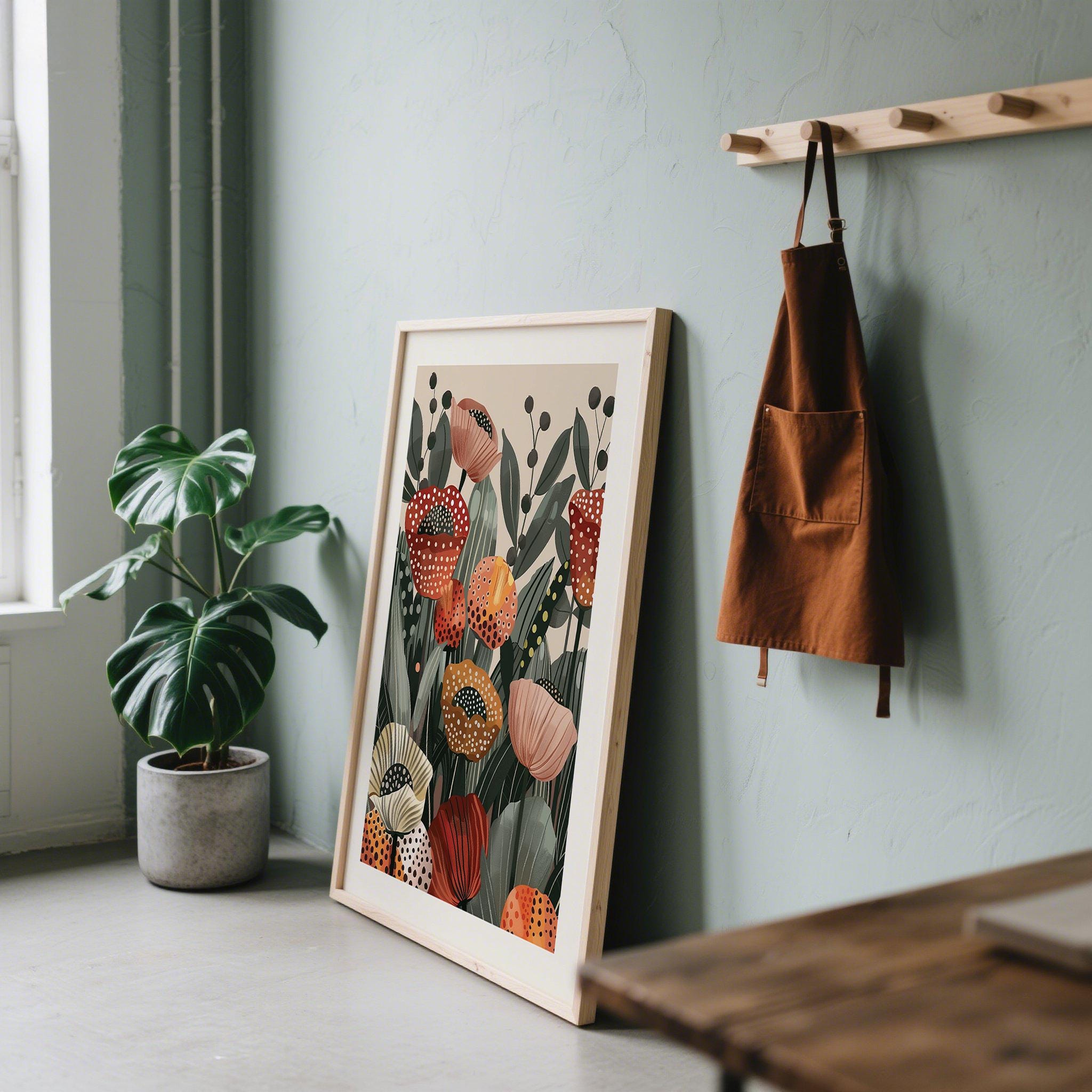 Coquelicots pointillés