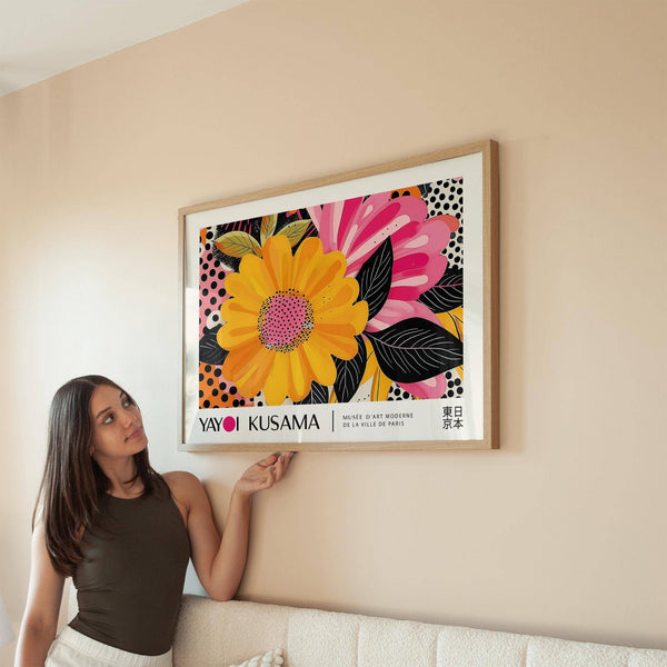 peintures florales modernes pour la décoration intérieure