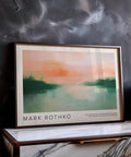 Impression artistique de haute qualité inspirée de Mark Rothko pour la décoration intérieure