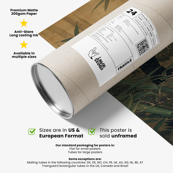 Bamboo Jungle Print for guest room with green bamboo and black panther accent