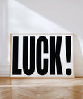 Impression typographique mate haut de gamme issue de la sélection Good Luck Gifts