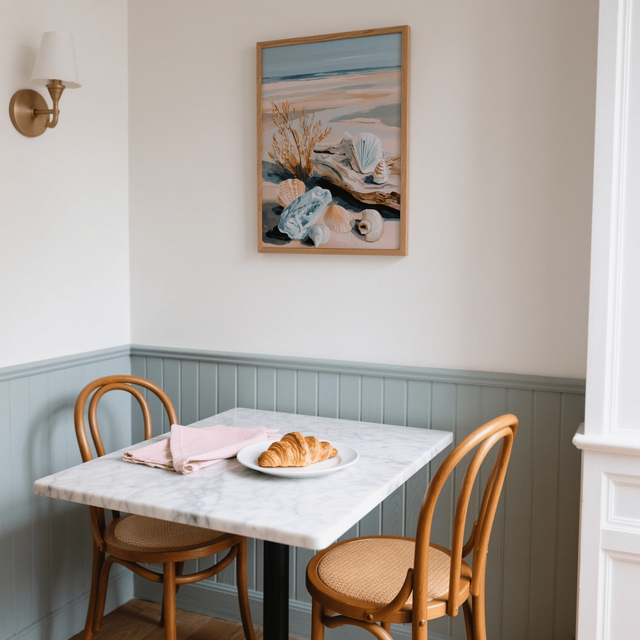 Impression coquillage côtier