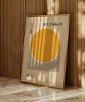 Affiches d'art Golden Dawn Bauhaus pour intérieurs minimalistes

