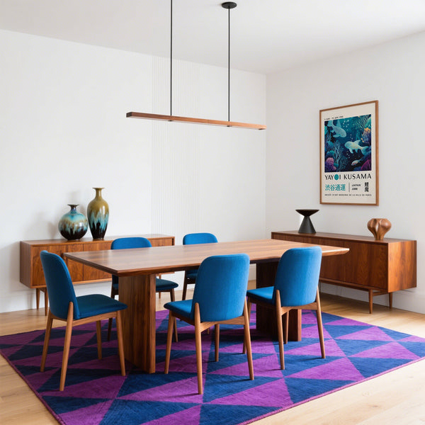 Œuvre d'art japonaise unique représentant des motifs de poissons marins