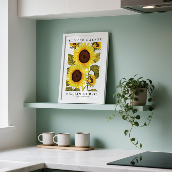 Décoration murale « Tournesol » pour cuisine