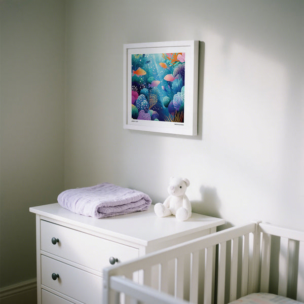 Chambre d'enfant Décoration murale « Récif corallien »