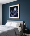 Impression murale de haute qualité représentant le ciel nocturne avec des détails célestes