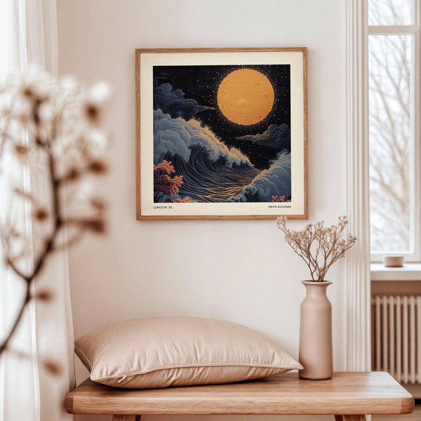 Images artistiques japonaises inspirées par l'esthétique de Kusama