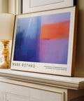 œuvre de Mark Rothko inspirée des peintures color field