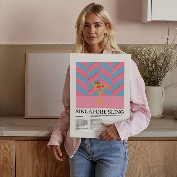 Verre à cocktail jaune vif présenté dans l'art des boissons pour la cuisine ou le bar

