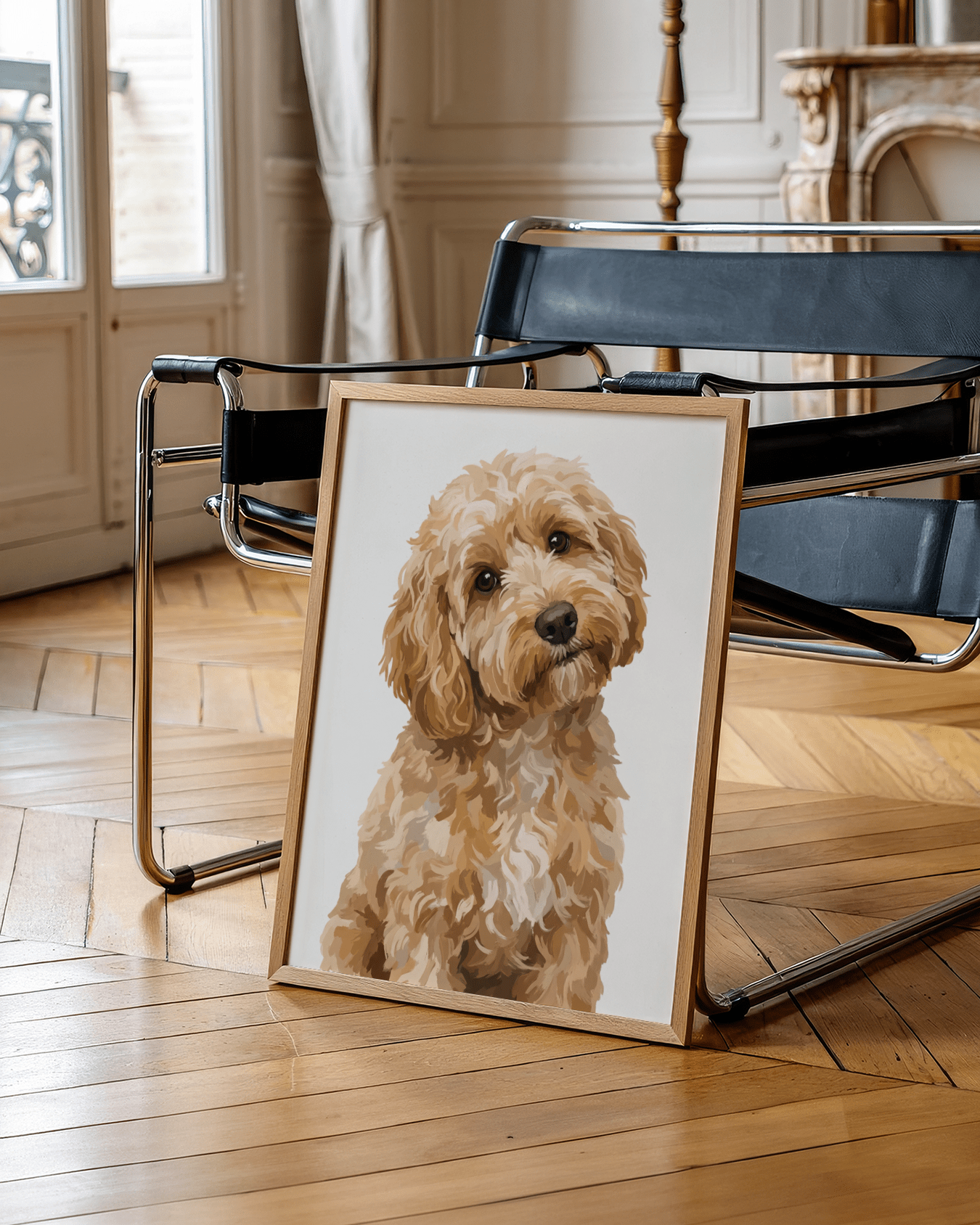 Impression artistique Cockapoo