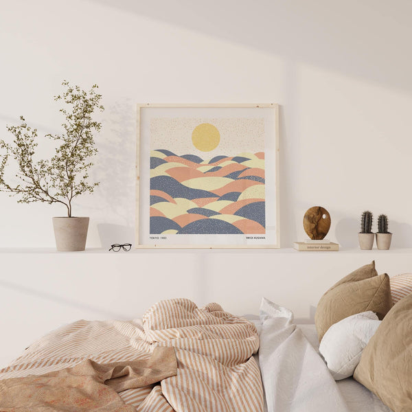 Pastel wall art ideal for living room wall art prints