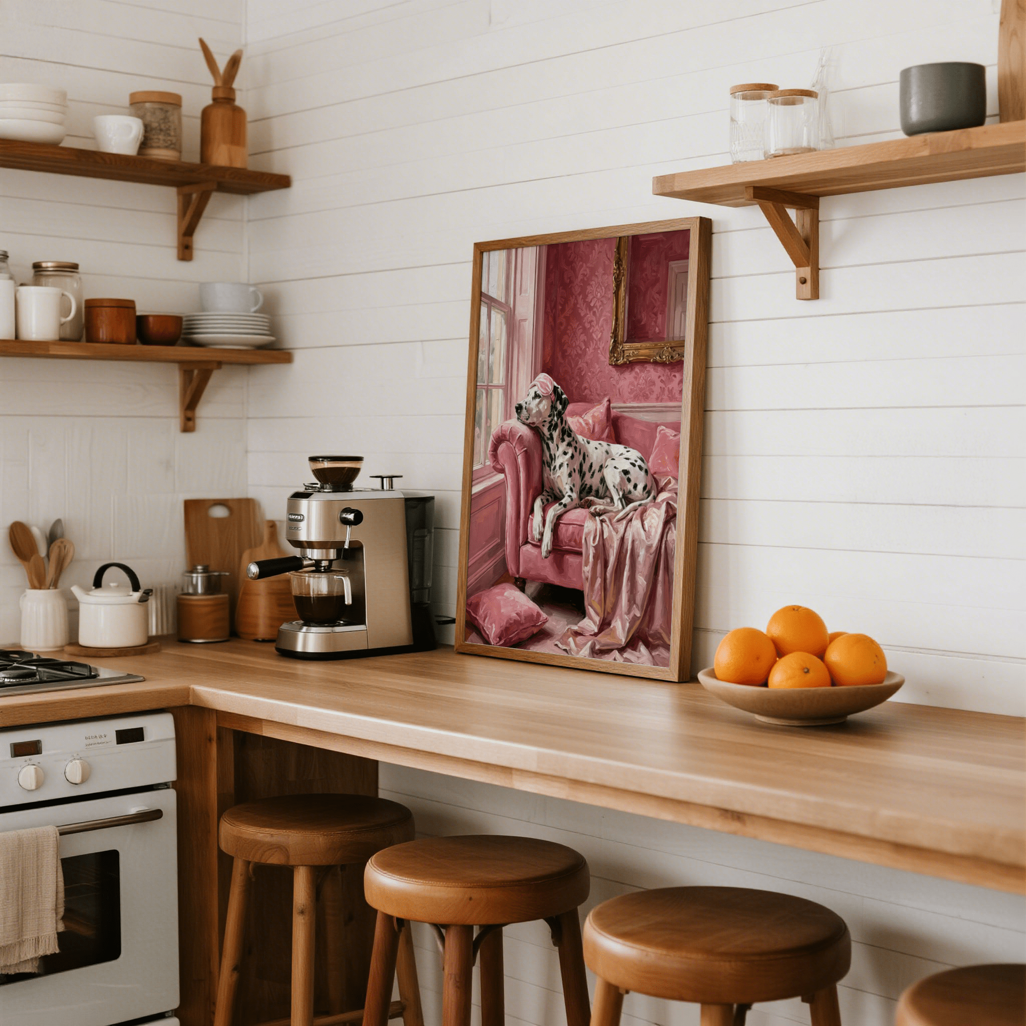 Impression artistique Dalmatien