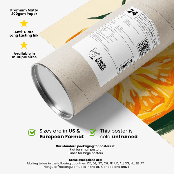 Impression « Italian Tomatoes », principalement rouge et verte, affiche artistique pour la cuisine