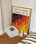Imprimé à pois Yayoi Kusama, idéal pour les salons, les chambres et les studios