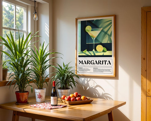 Recette de cocktail estival à imprimer pour décorer les murs de votre cuisine