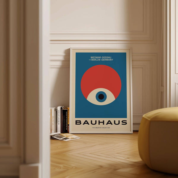 Grande œuvre d'art abstrait géométrique moderne pour des intérieurs contemporains élégants