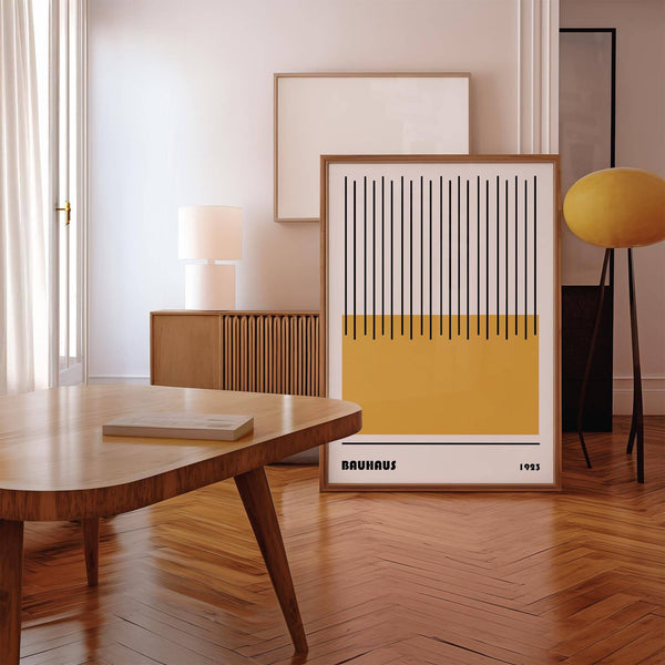 Impression artistique géométrique moderne et élégante pour les intérieurs sophistiqués