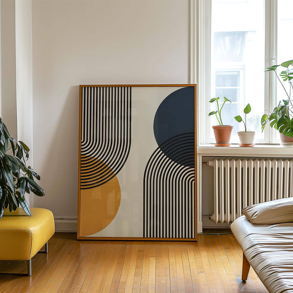 Art Bauhaus moderne de haute qualité sur papier mat