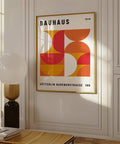 High-quality mid century wall art print on matte paper