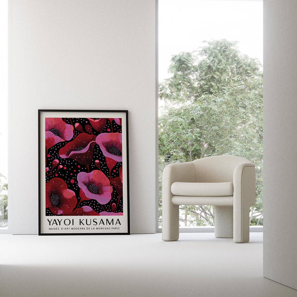 Élégant tableau mural rose pour les espaces sophistiqués