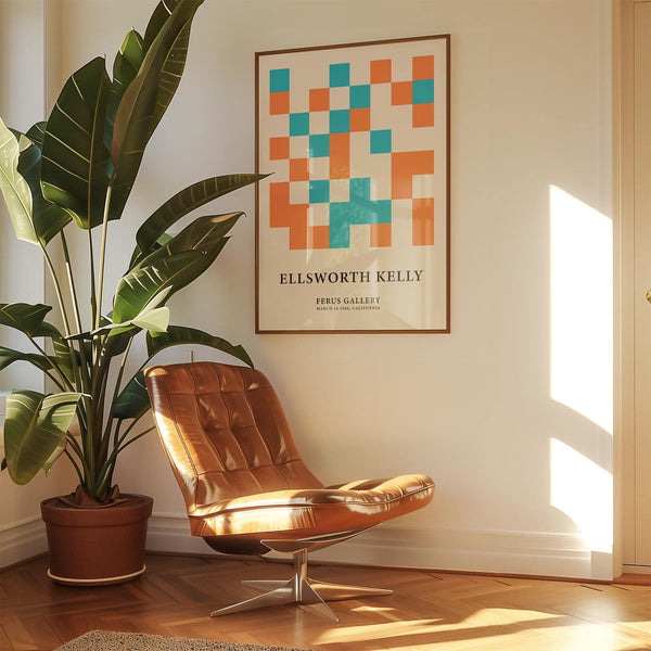 Design vibrant en damier pour les espaces contemporains