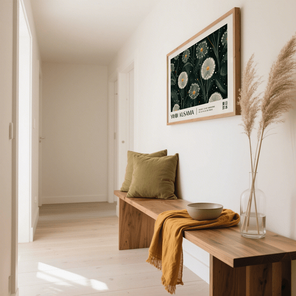 Poster decorativo verde smeraldo perfetto per gli amanti della natura