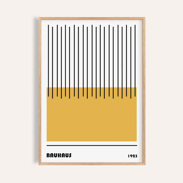 Arte geometrica moderna caratterizzata da un design audace ispirato al Bauhaus