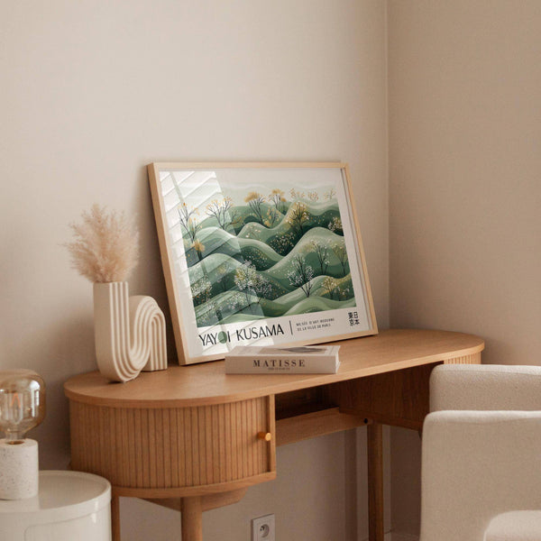 Stampe artistiche di paesaggi contemporanei per decorazioni murali moderne