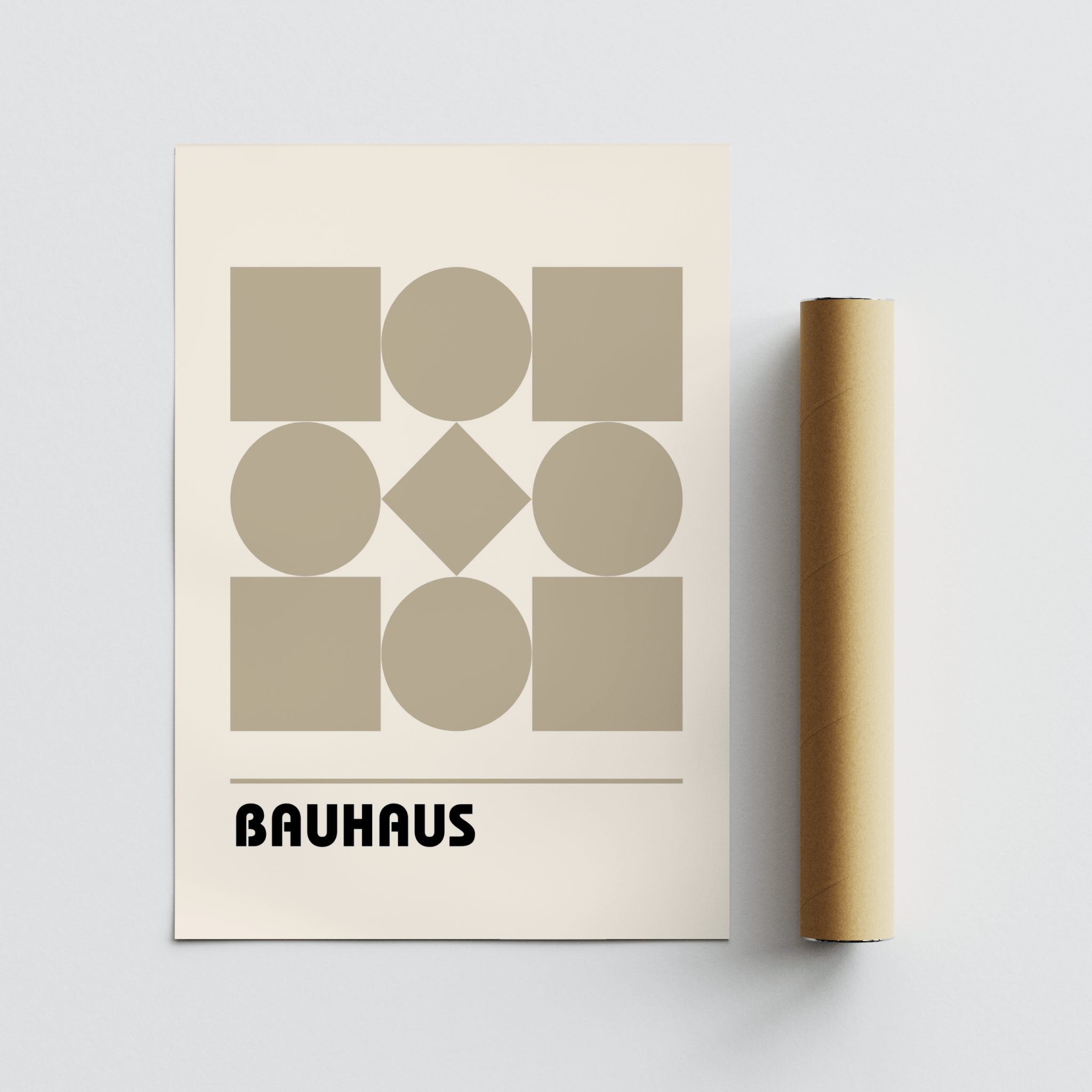 Stampa geometrica Trio