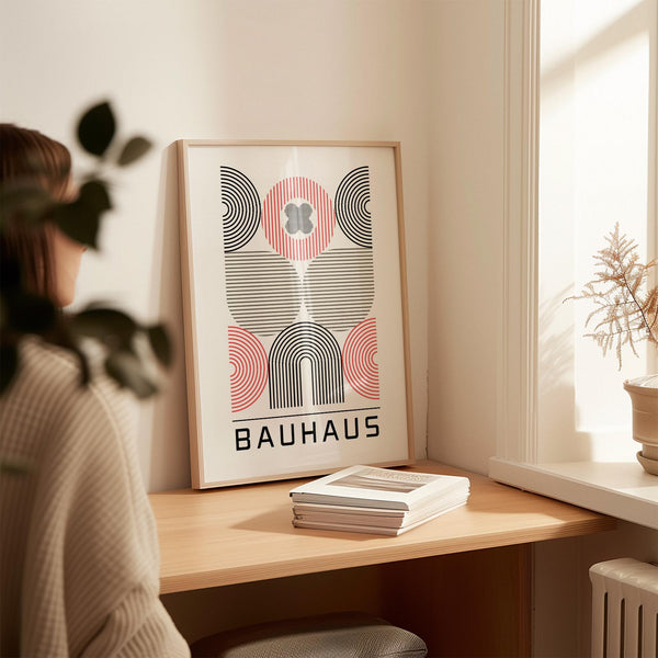 Arte minimalista da parete per l'ufficio domestico