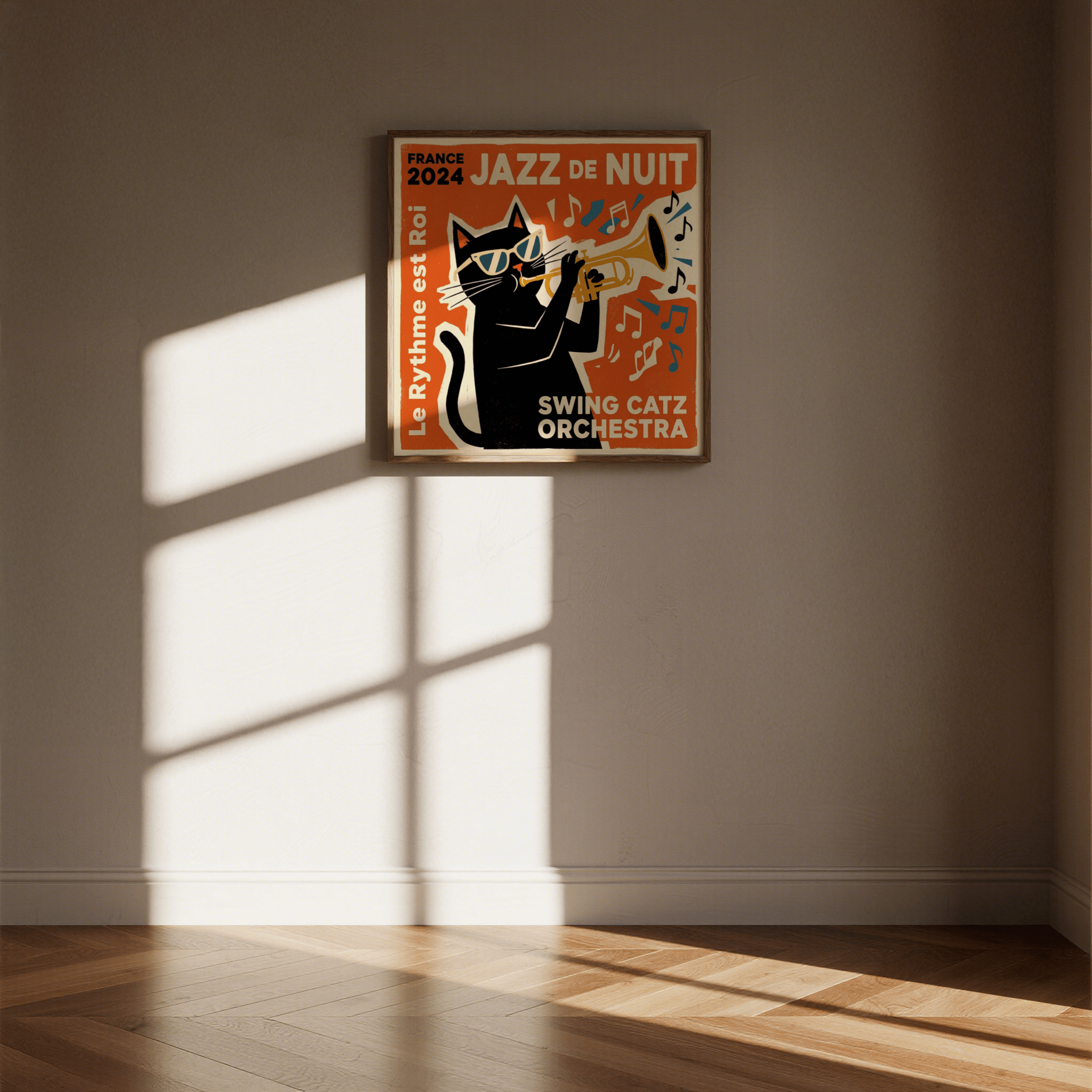 Poster Jazz Cat