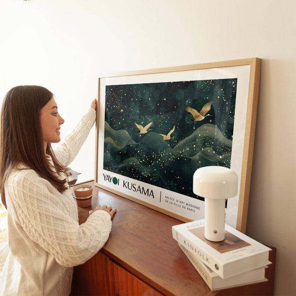 Contemporaneo quadro giapponese con dettagli delicati