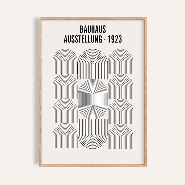 arte minimalista bauhaus per le pareti degli uffici