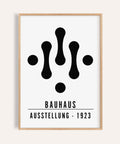 Arte Bauhaus in bianco e nero per l'ufficio