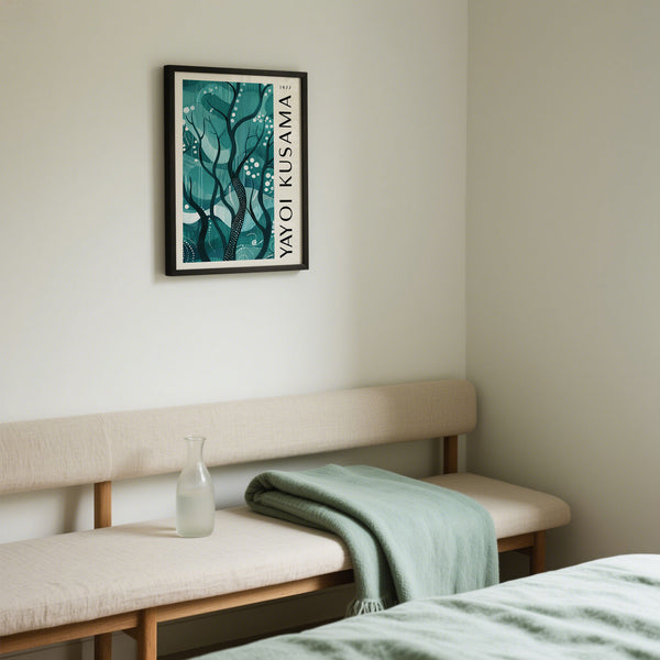 Poster Green Nature per la parete della camera da letto