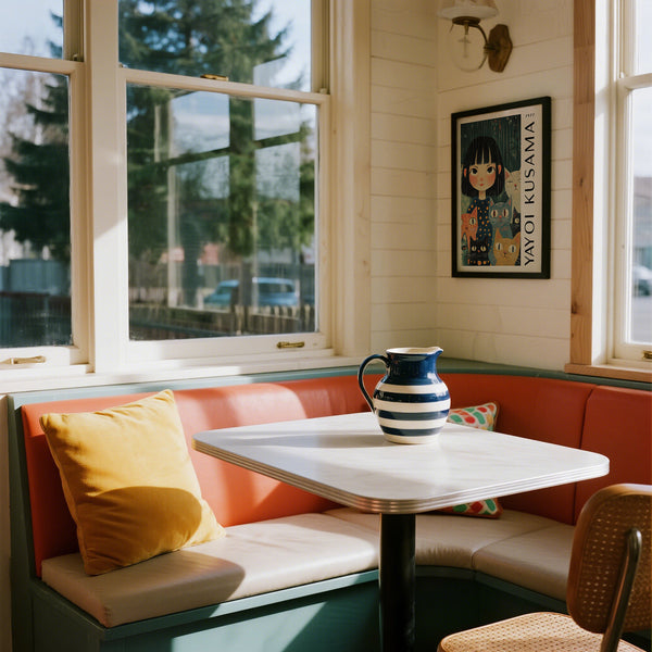 Poster moderno di Yayoi Kusama per interni creativi