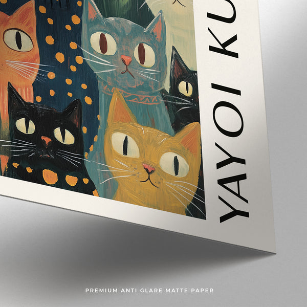 Poster di Yayoi Kusama perfetto per gli amanti dell'arte