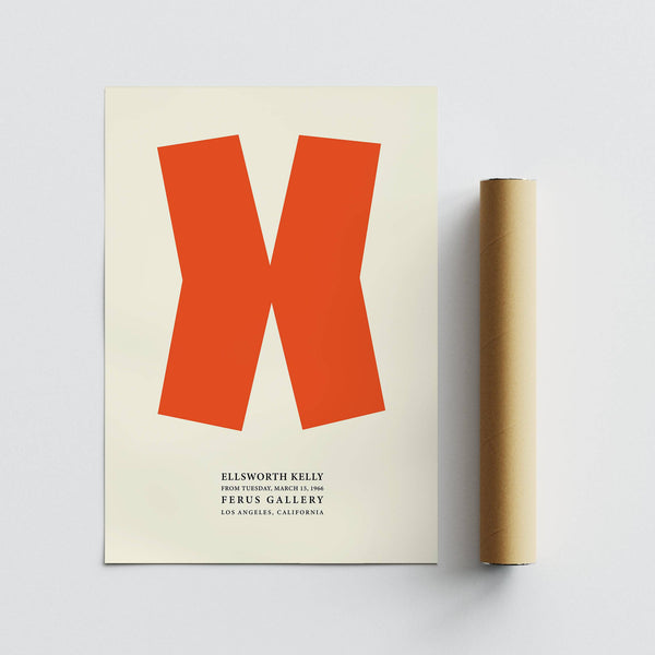 Moderna stampa di Ellsworth Kelly per interni minimalisti