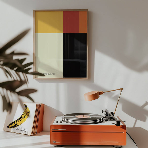 Edizione limitata di opere d'arte color block di Ellsworth Kelly per collezionisti
