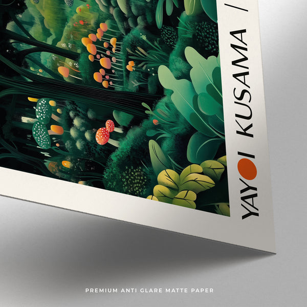 Stampa ravvicinata della camera dei bambini "Foresta incantata"