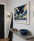 Dichiarazione Ocean Wave Wall Art con movimento dinamico