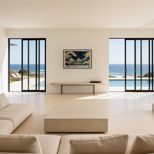 Decorazione da parete Ocean Wave senza tempo per soggiorni e uffici