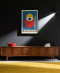 Stampa artistica di alta qualità di un poster Bauhaus per spazi abitativi moderni