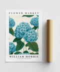 Stampe moderne ispirate al mercato dei fiori di William Morris
